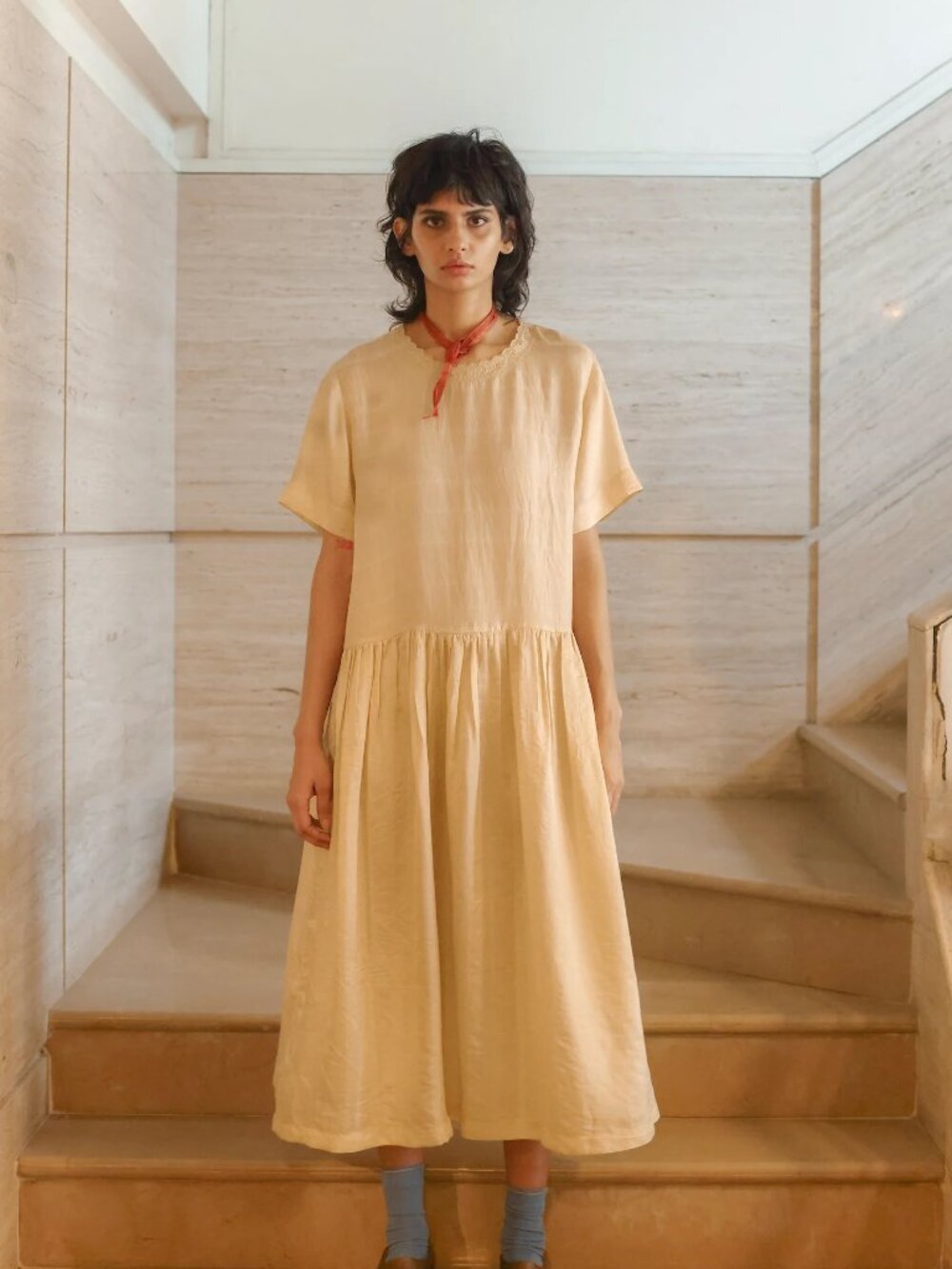 Amber Dress Cornsilk